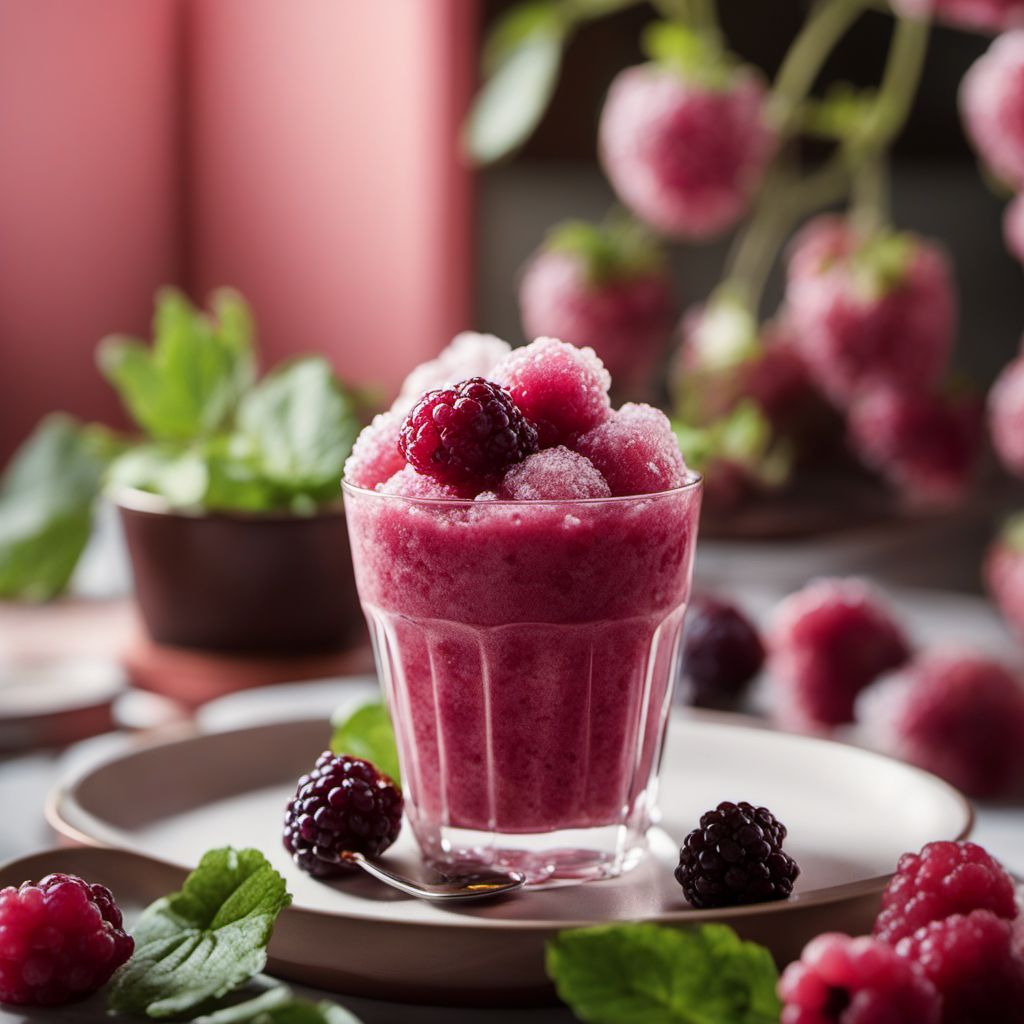 Granita di gelsi