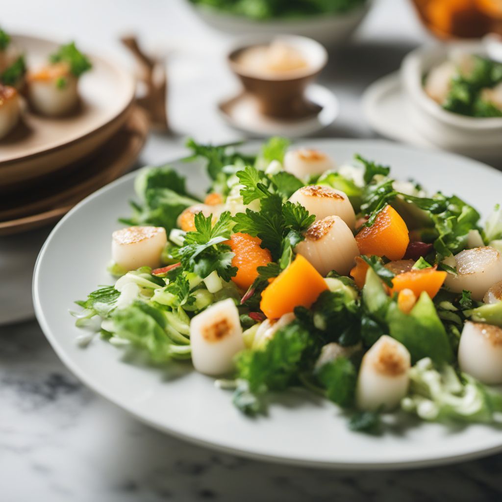 Hotate Salad