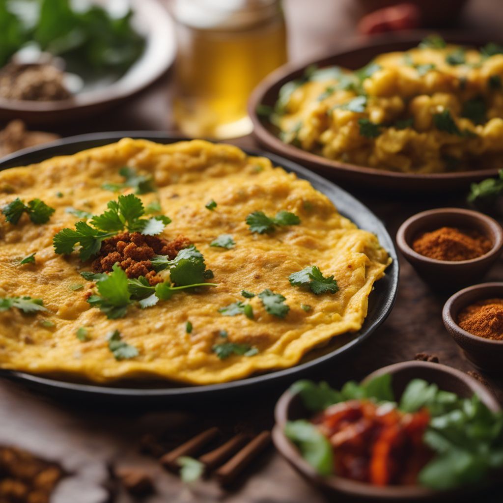 Indian Masala Omelet