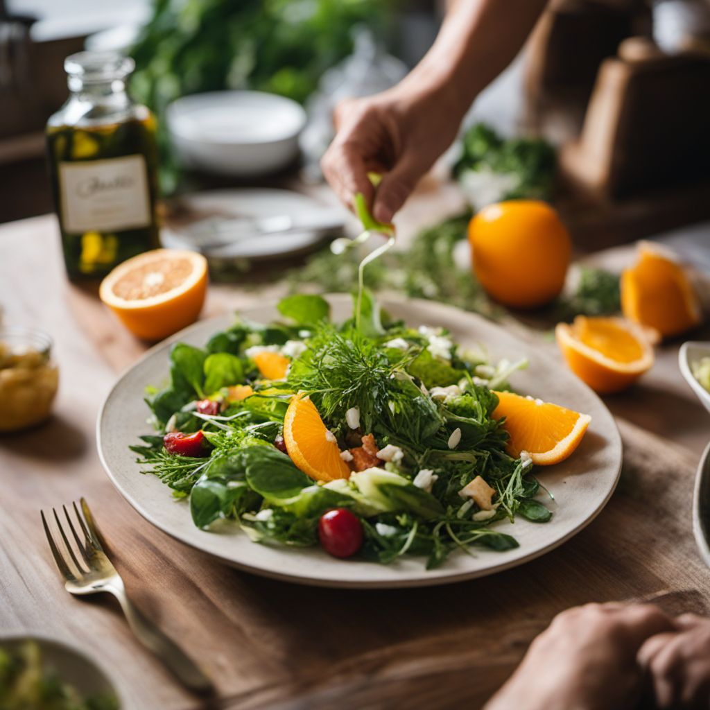Insalata di finocchi e arance