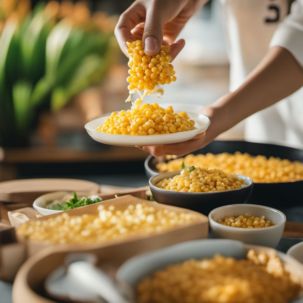 Korean Corn Cheese