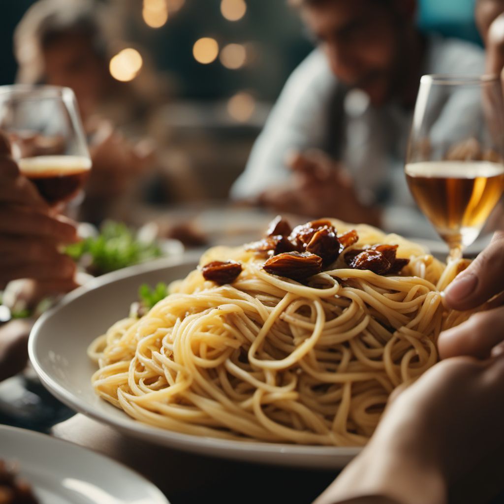 Linguine ai datteri