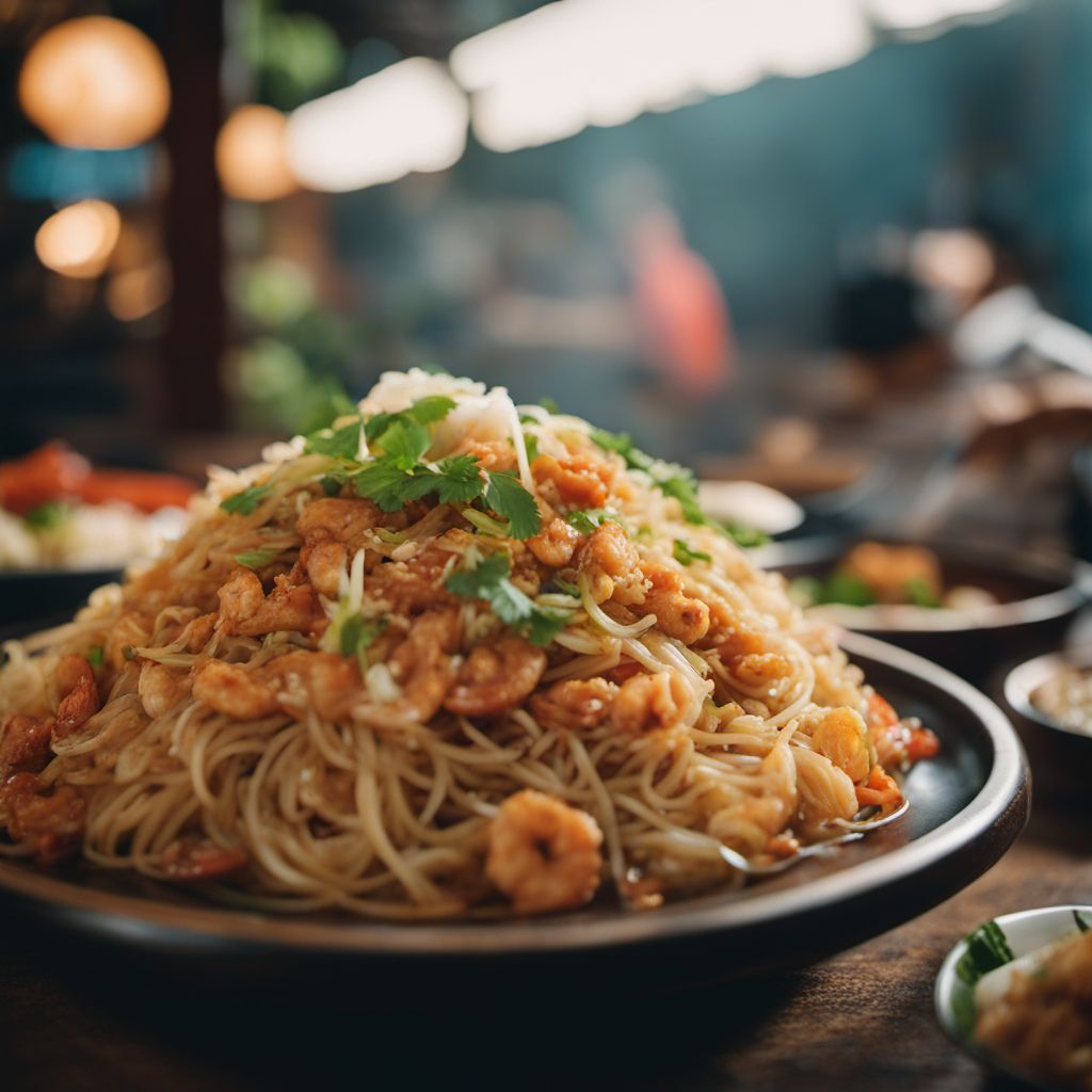Miến xào cua