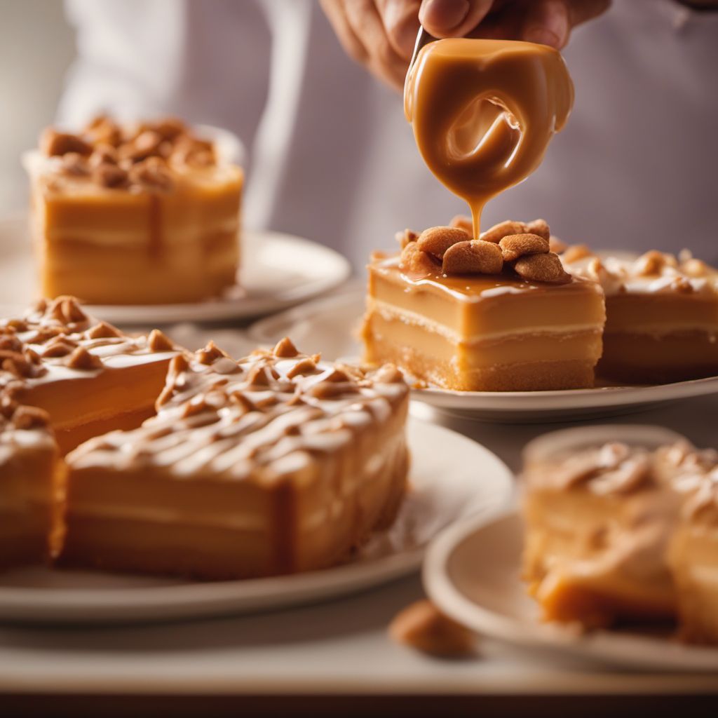 Milhojas de dulce de leche