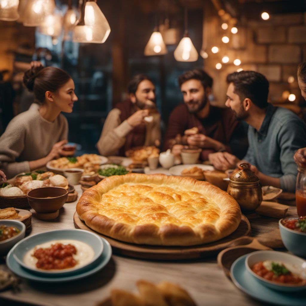 Mingrelian khachapuri