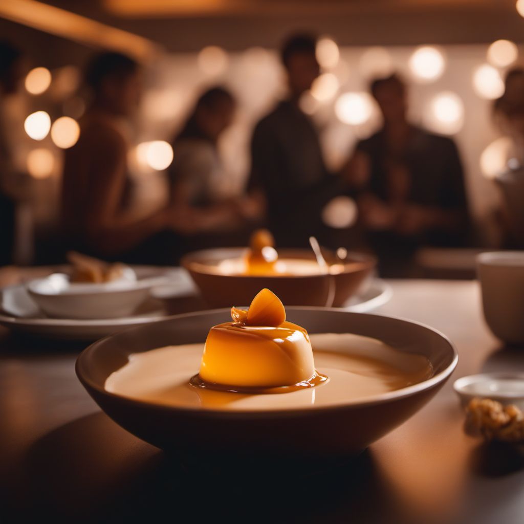 Mousse au caramel