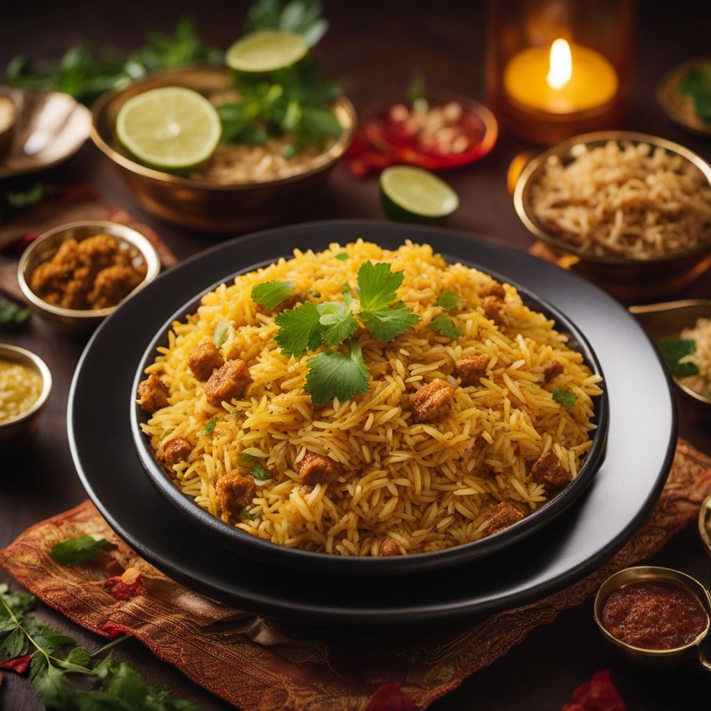 Mughlai biryani