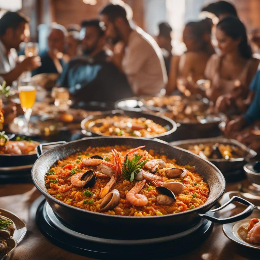 Paella de mariscos