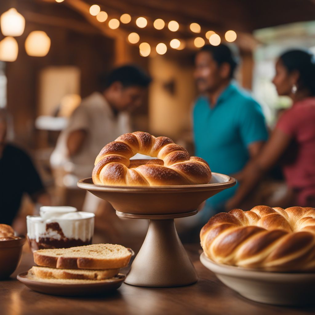 Pan trenza Colombiano