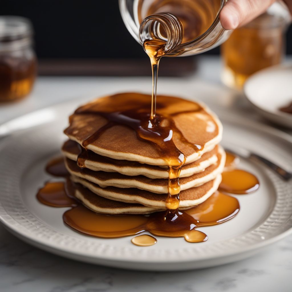 Pancakes with Maple Syrup