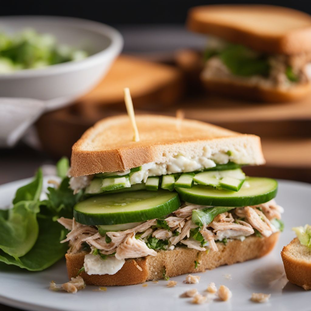 Pheasant Salad Sandwich