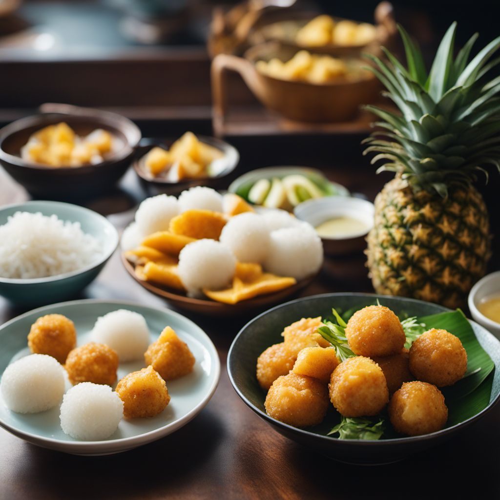 Pineapple and Fish Balls