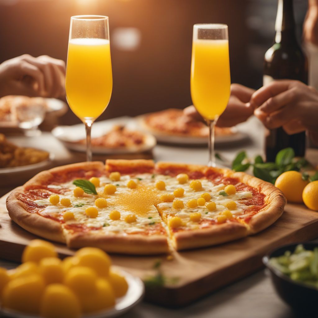 Pizza mimosa