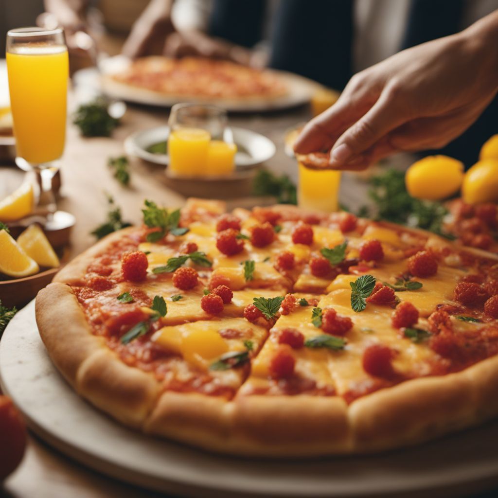 Pizza mimosa
