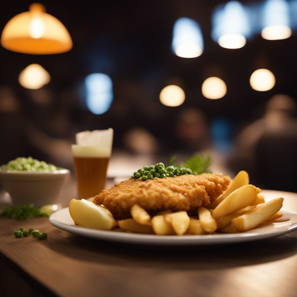 Plaice Fish and Chips
