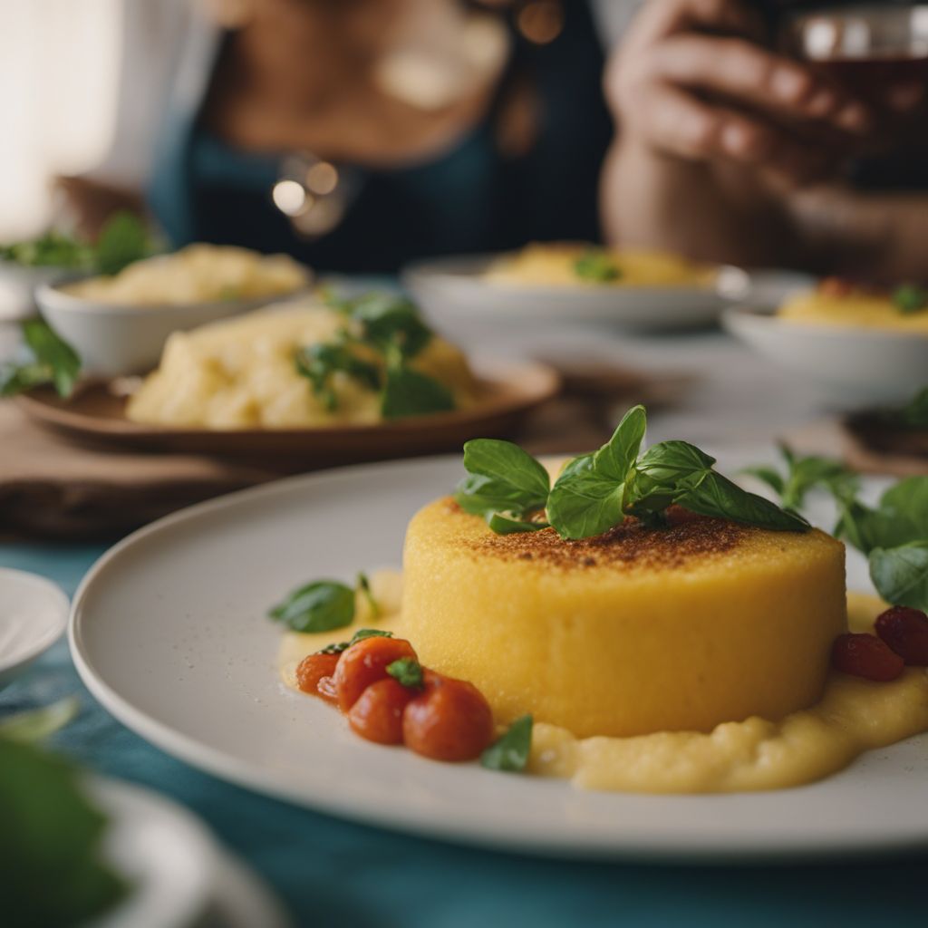 Polenta con il merluzzo