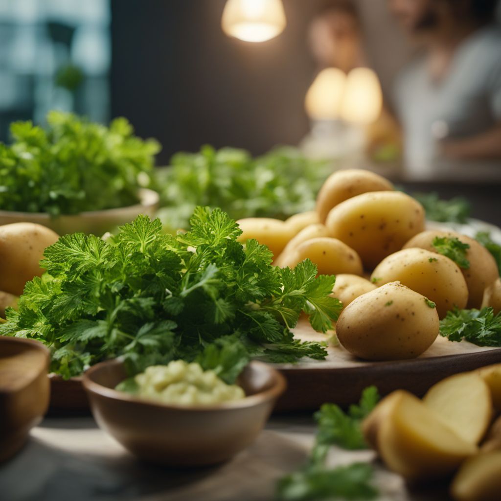 Pommes Persillade