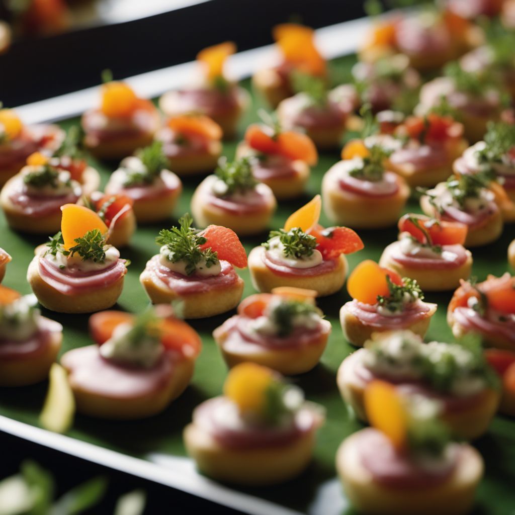 Potted Tongue Canapés