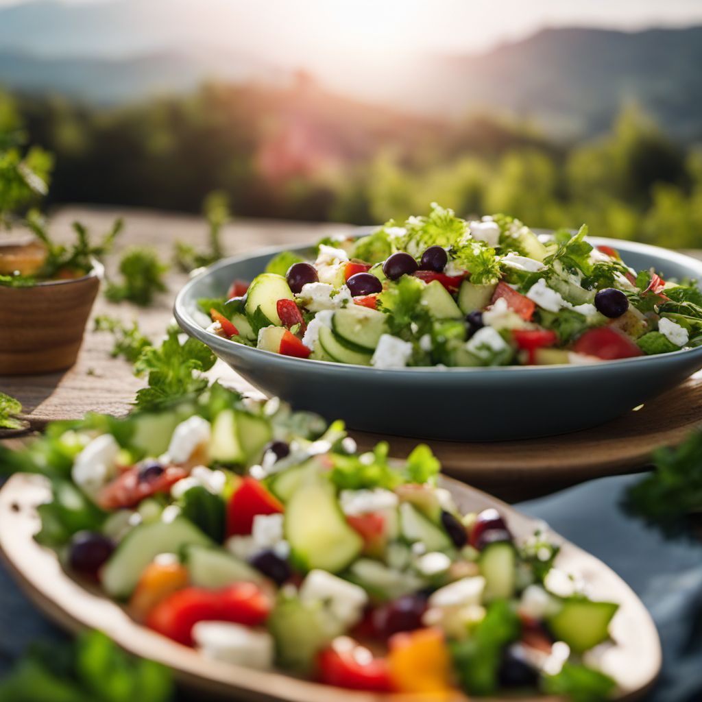 Psilokomeni salata