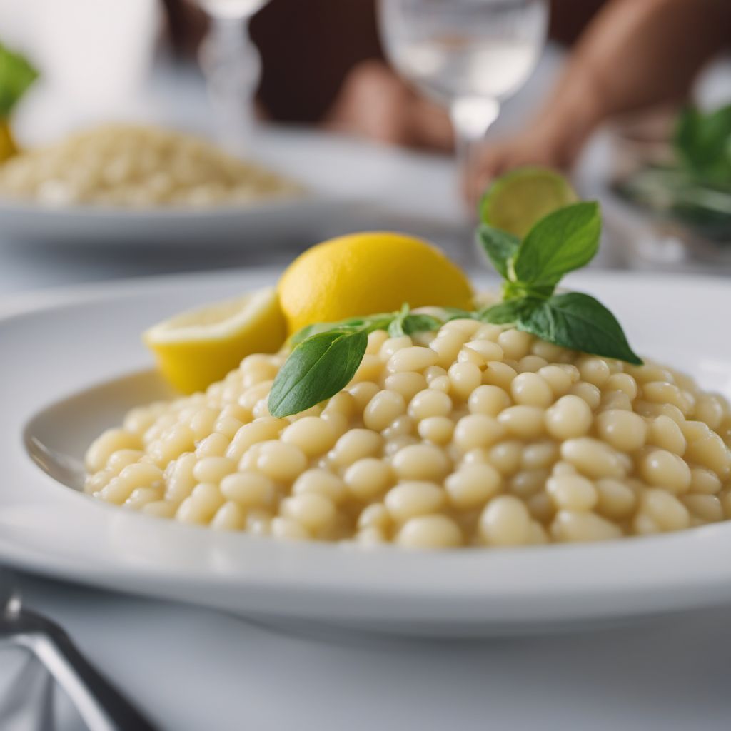 Risotto al limone