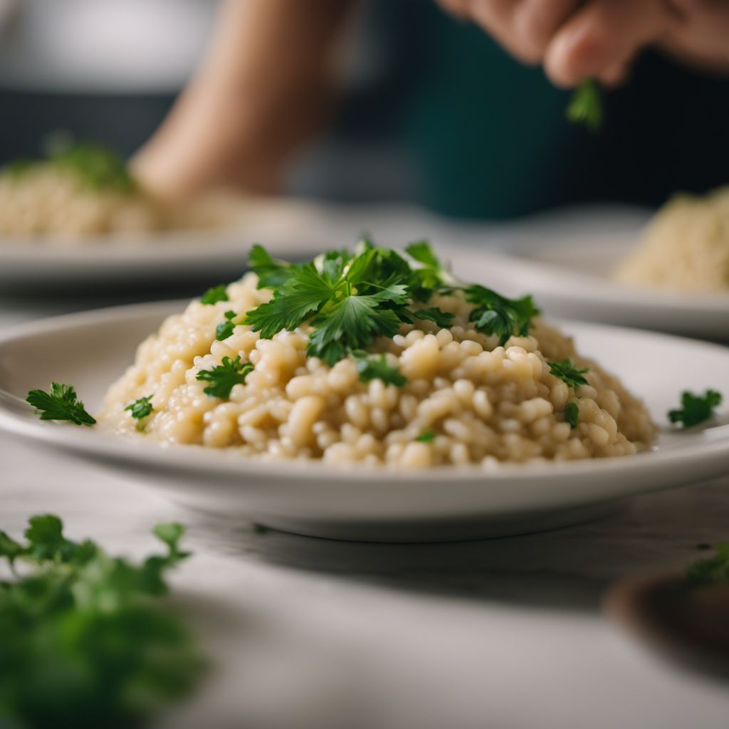 Risotto al prezzemolo