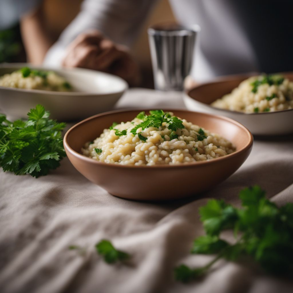 Risotto al prezzemolo