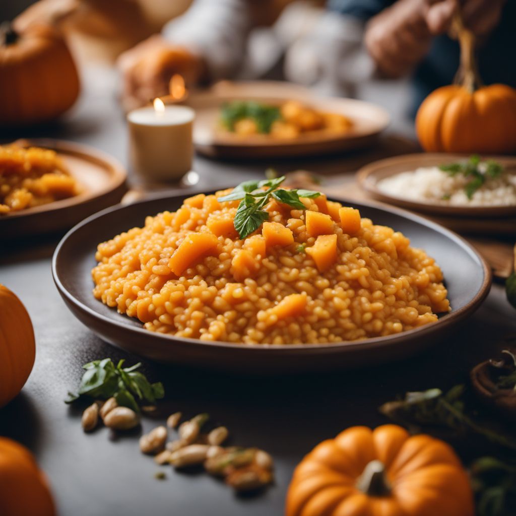 Risotto alla zucca