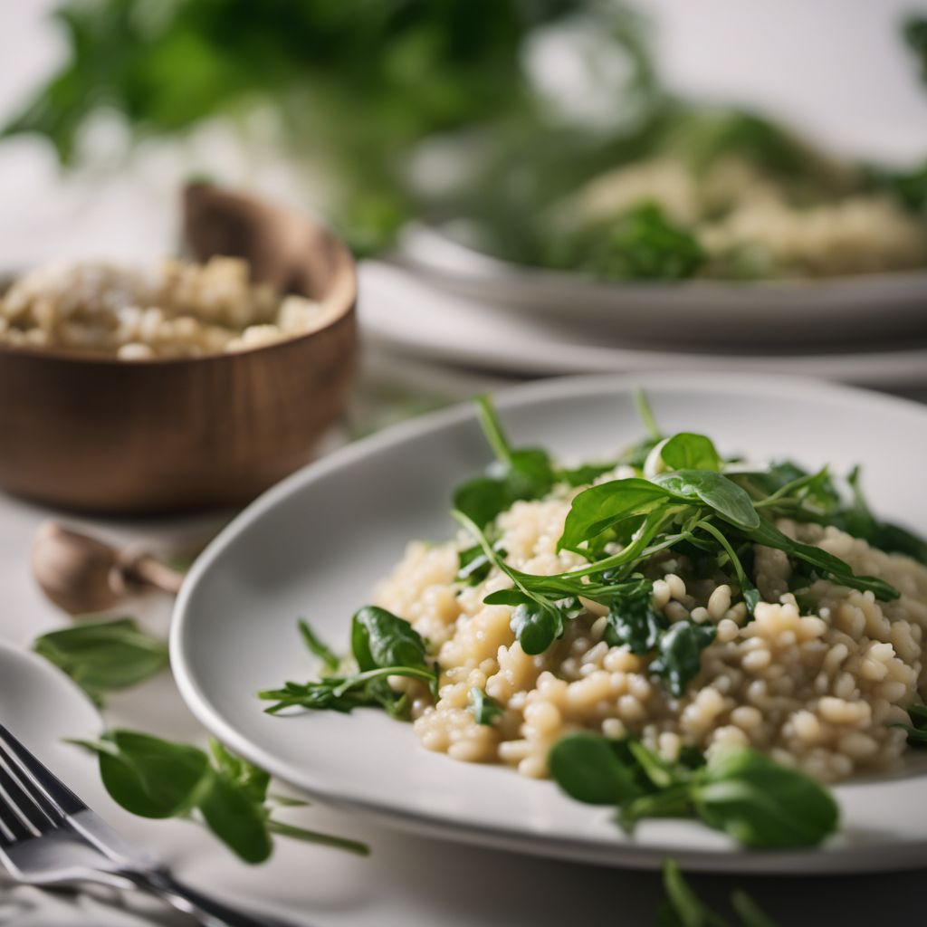 Risotto con la rucola