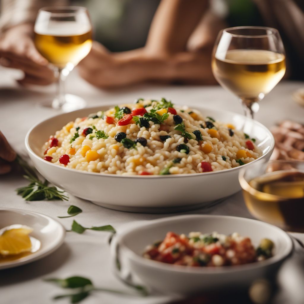 Risotto tricolore