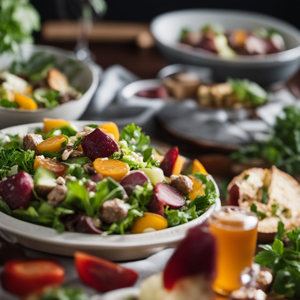 Salade chaude aux gésiers