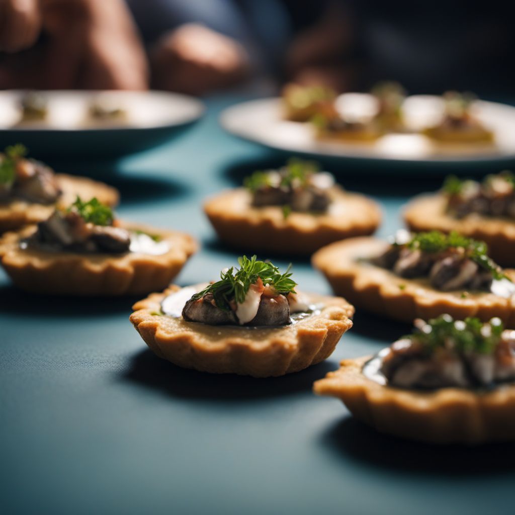 Sardine canapés