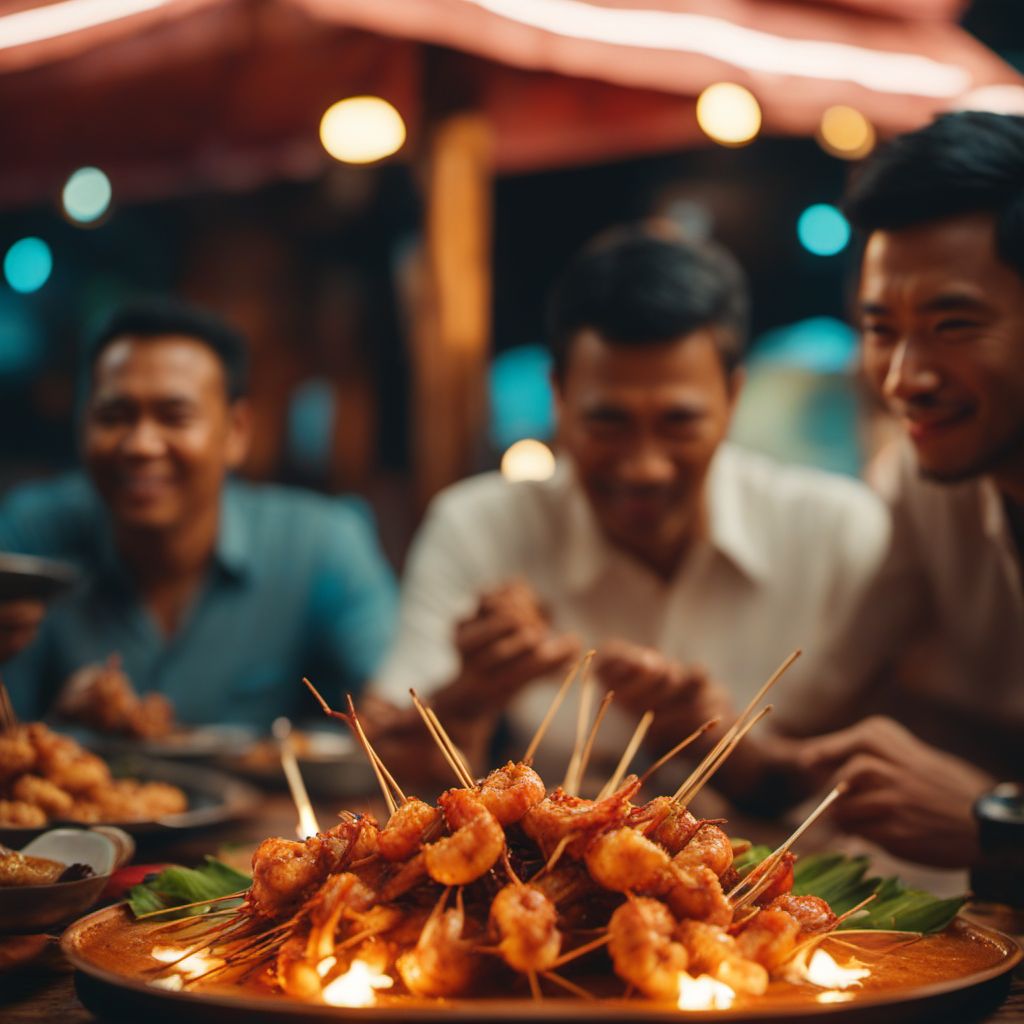 Sate udang