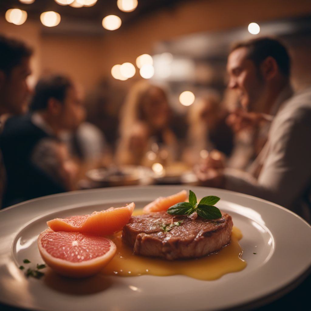 Scaloppine al pompelmo