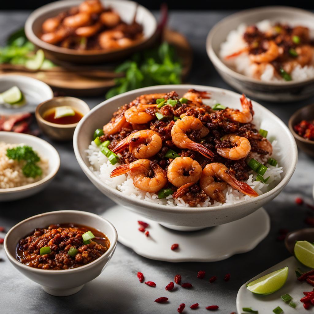 Sichuan Pepper Prawns