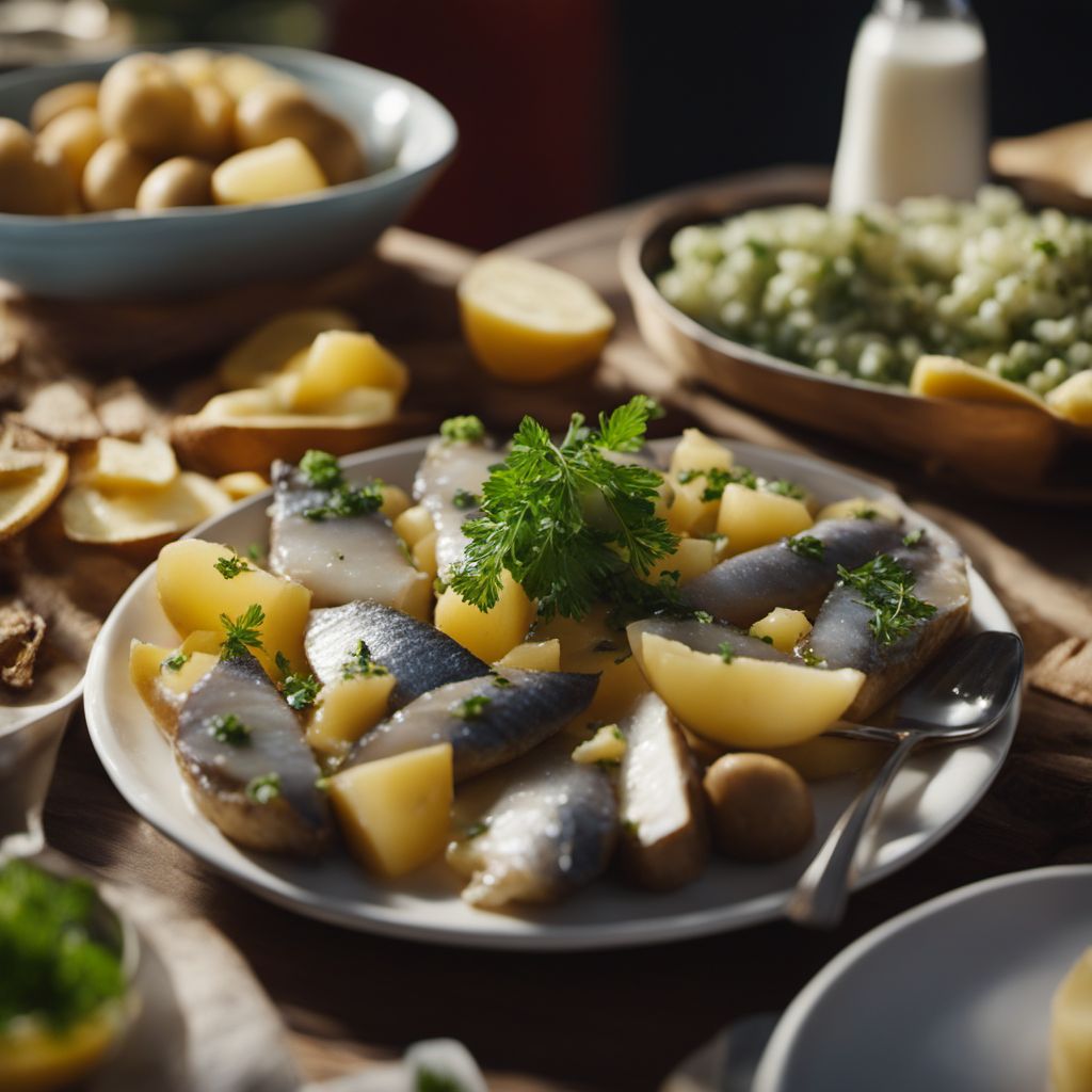 Sild og poteter