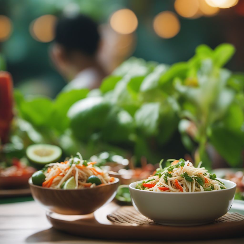 Som tam mamuang