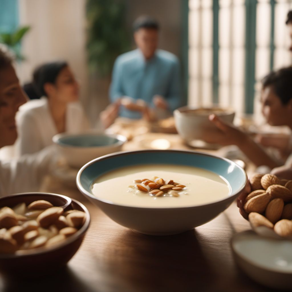 Sopa de almendras