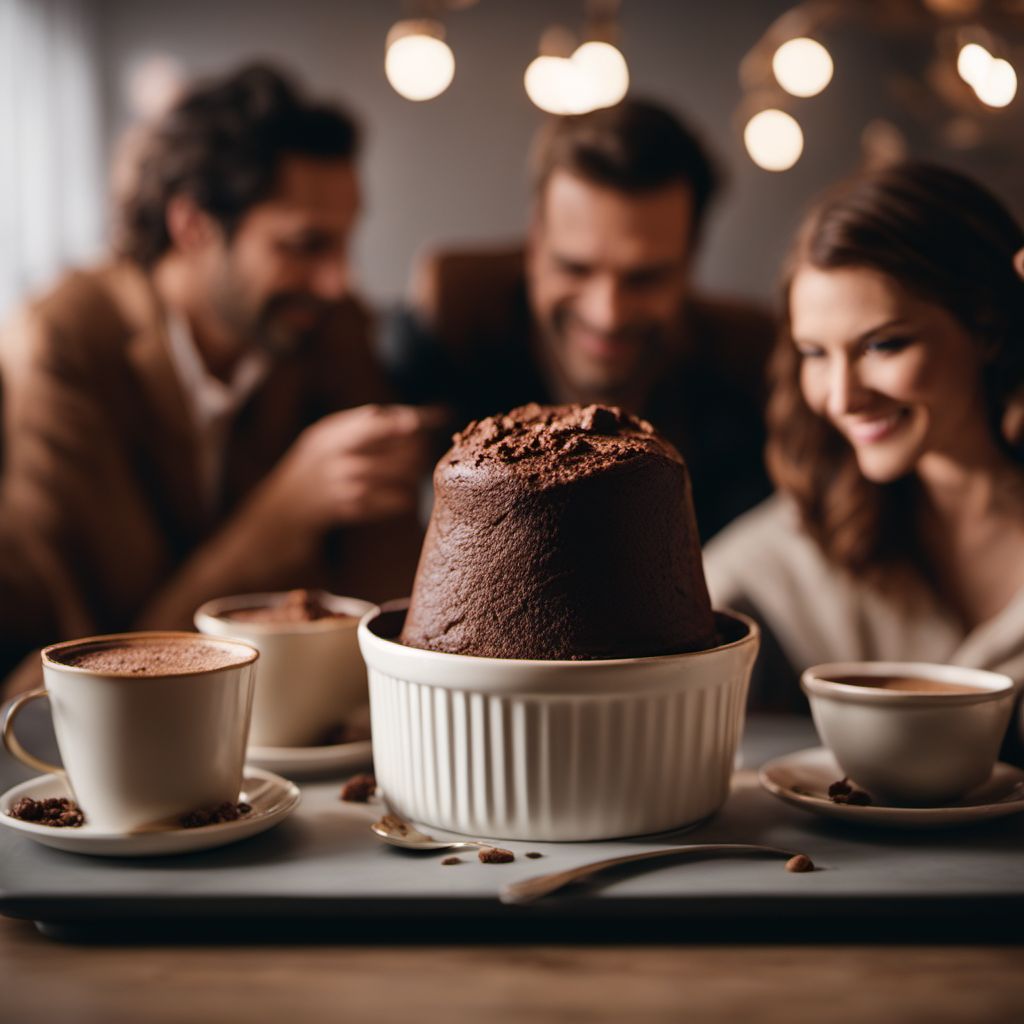 Soufflé au chocolat