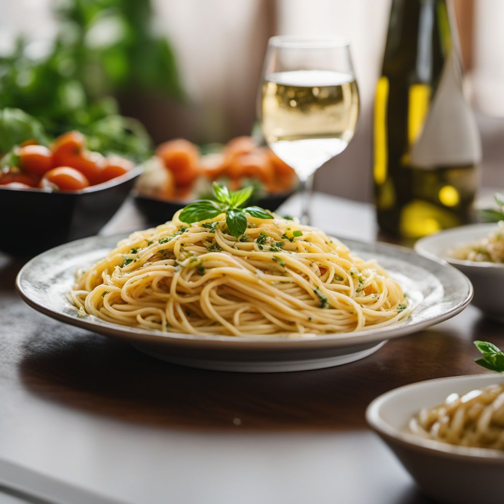 Spaghetti aglio e olio