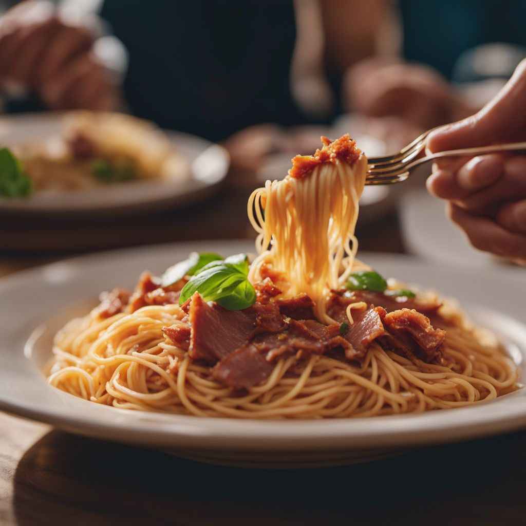 Spaghetti al guanciale
