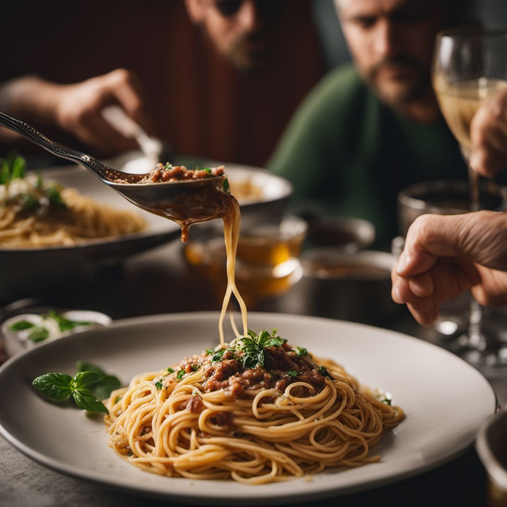 Spaghetti alla colatura