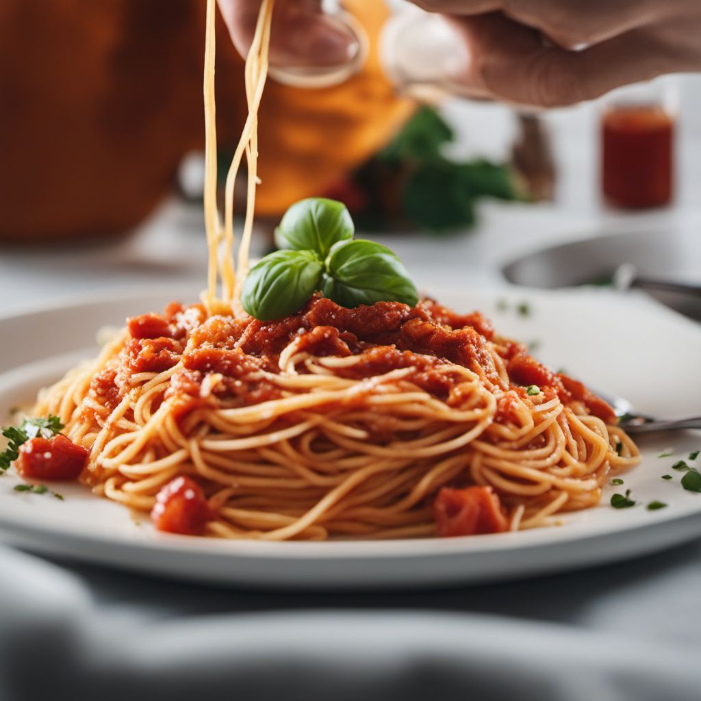 Spaghetti on Toast