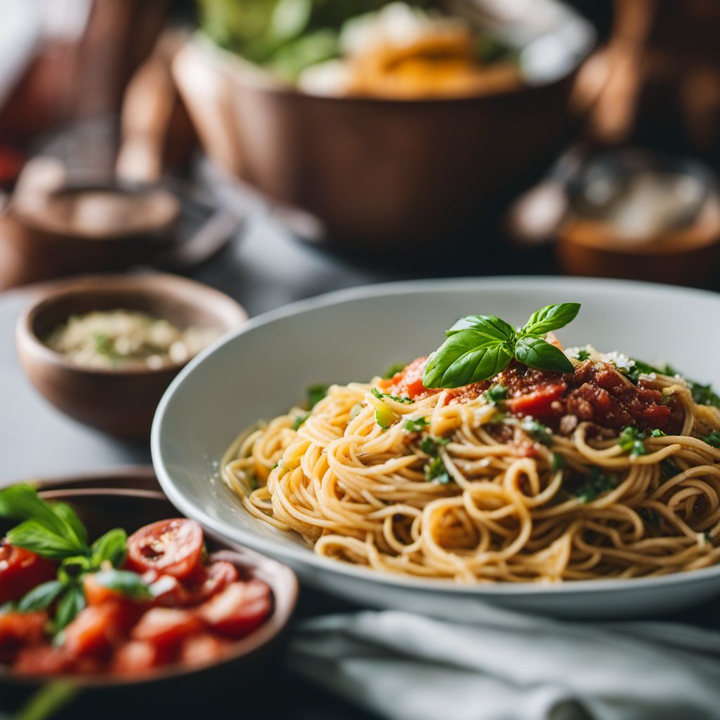 Spaghettini alla Siracusana