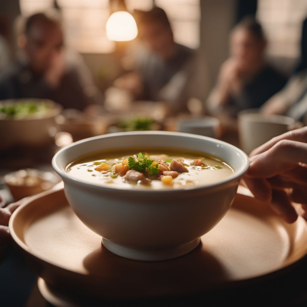 Speckknödelsuppe