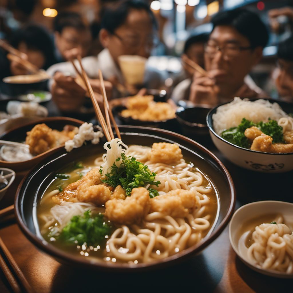 Tempura udon