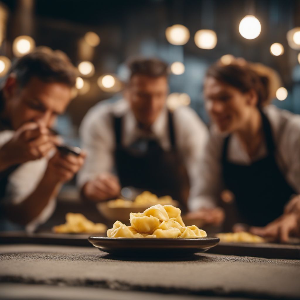 Tortelli alla lastra