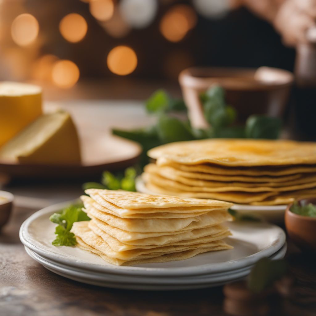 Tortilla con quesillo