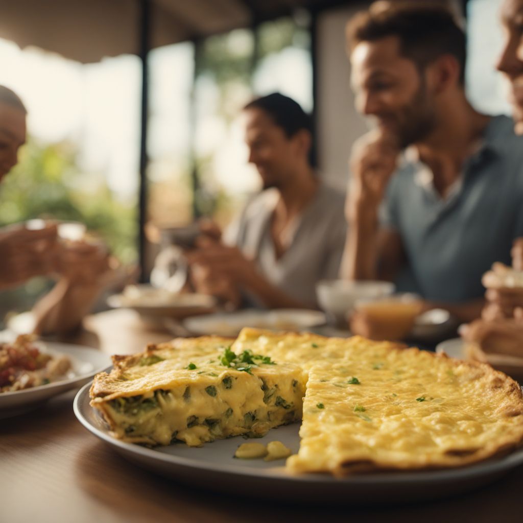 Tortilla de alcachofas
