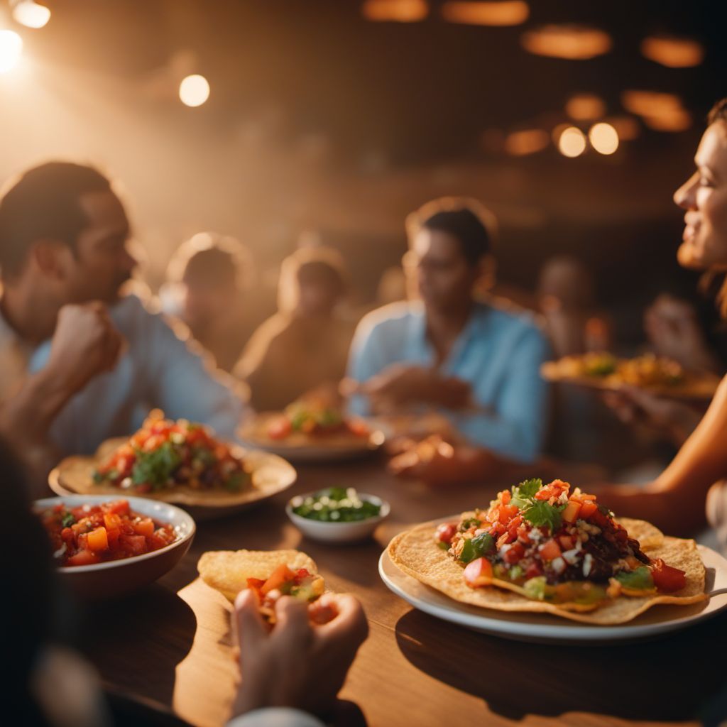 Tostadas de salsa