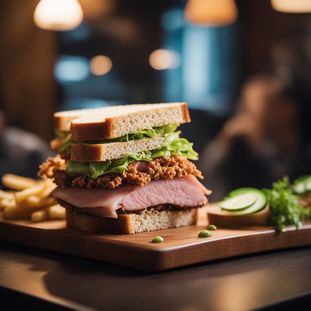 Wagyu katsu sando